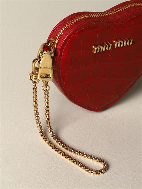 miu miu heart wallet|michael miu purses.